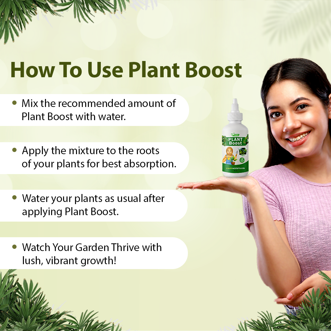 Organic Plant Boost - Faster Growth & Stronger Roots
