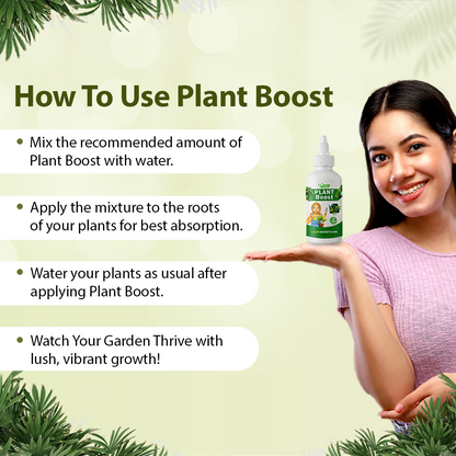 Organic Plant Boost - Faster Growth & Stronger Roots